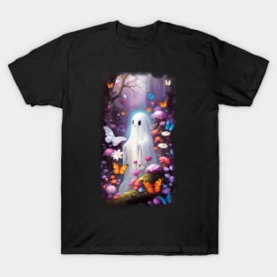 Flower ghost T-Shirt